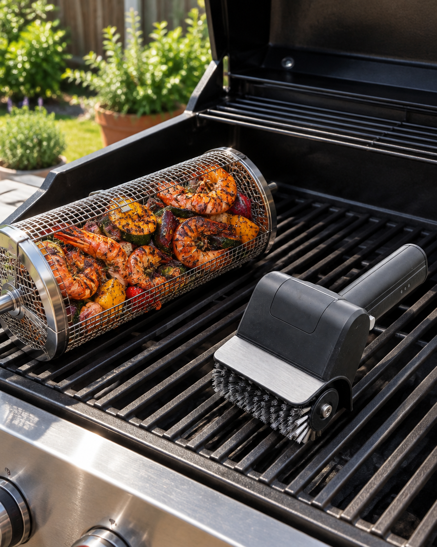 PowerScrub Electric Grill Brush